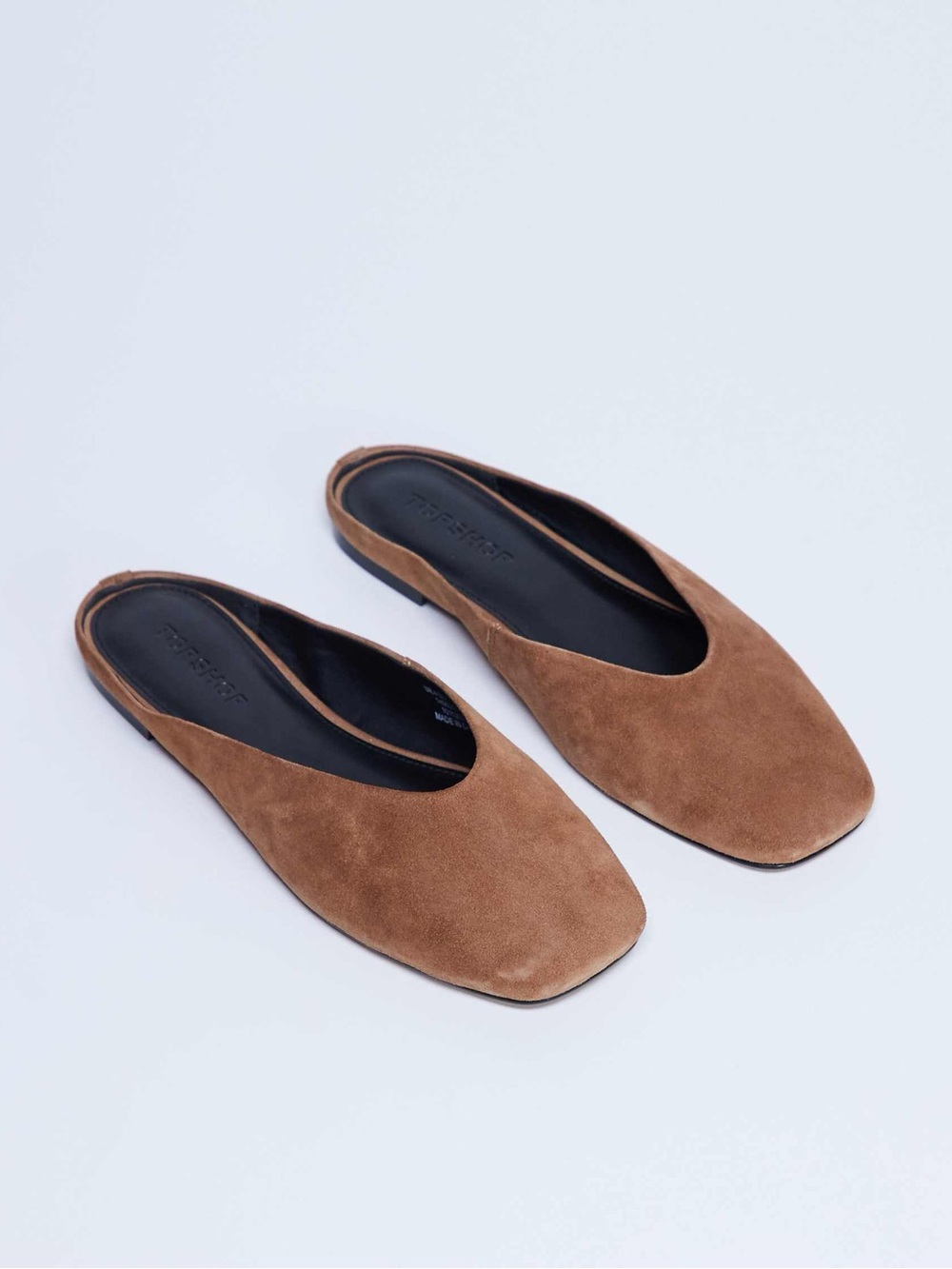 Women’s Brown Suede Slip-On Slide/Loafers